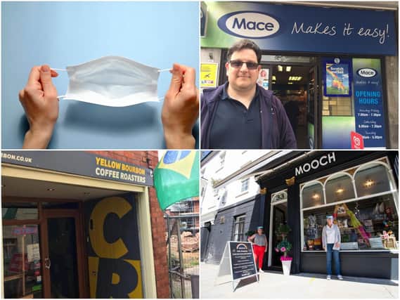 Northampton's shopowners must police their stores by the end of this week to make sure people are following the mandatory face masks rule.