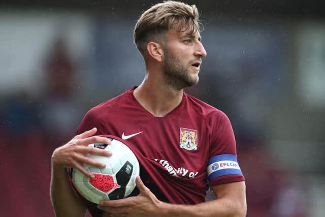 Charlie Goode was made first team skipper by manager Keith Curle