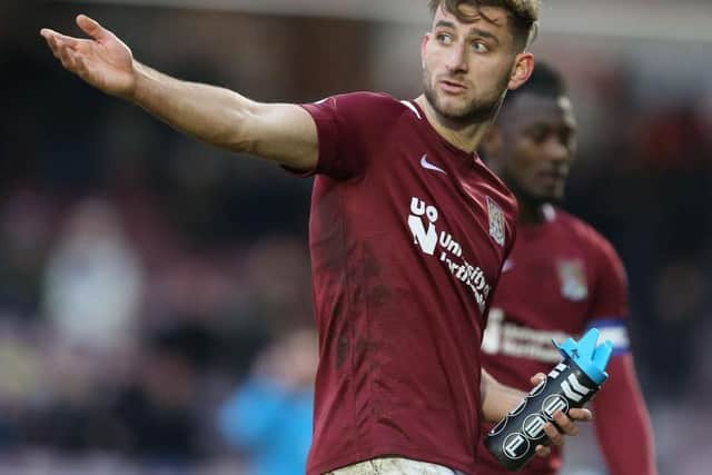 Charlie Goode initially joined the Cobblers on loan last season
