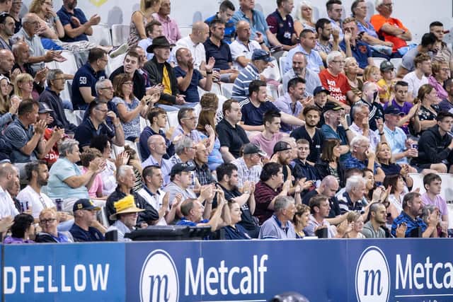 Northants regularly attract big crowds for T20 Blast fixtures at the County Ground. But it is expected this season's matches will be played behind closed doors