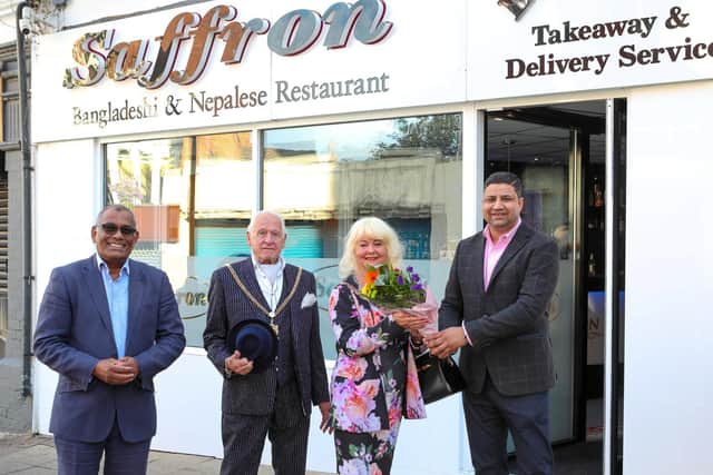 The new Mayor of Northampton visited Saffron as part of his first official engagement.
