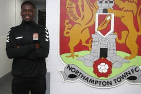 New Cobblers signing Christopher Missilou