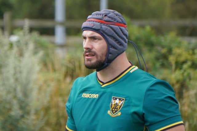Shaun Adendorff has started training at Saints (picture: Northampton Saints)