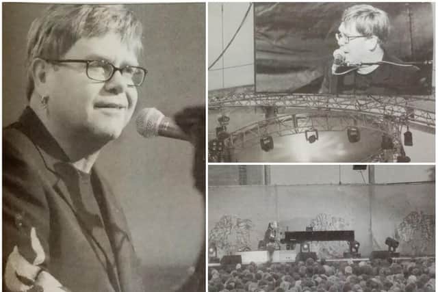 Sir Elton John played Castle Ashby 20 years ago in a legendary two-night set.