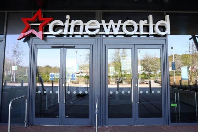 Cineworld shut up shop when the Covid-19 pandemic hit he UK in mid-March. Photo Getty Images