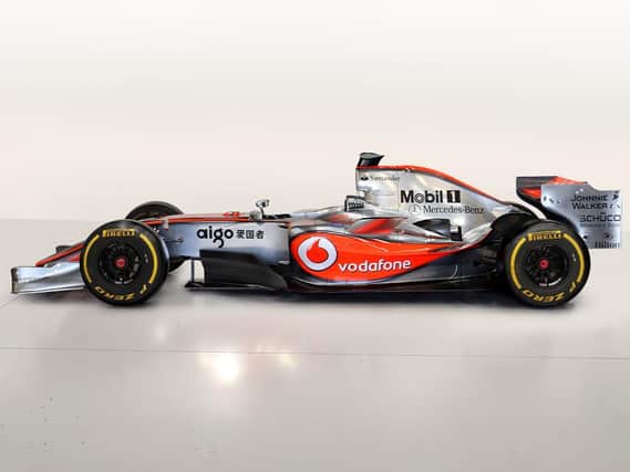 The McLaren MP4-21, used in the 2006 F1 world championship but painted in the livery used by Lewis Hamilton to win the 2008 title for the Woking-based team, is up for auction. Photo: F1Authentics.com