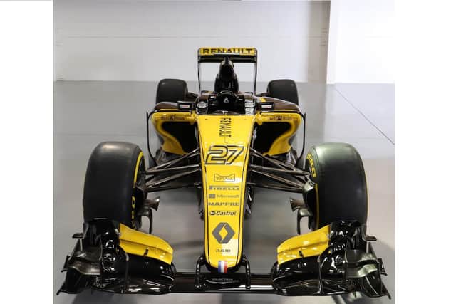 The Renault R.S.18, used by Nico Hulkenberg and Carlos Sainz in the 2018 world championship, is among the lots. Photo: F1Authentics.com