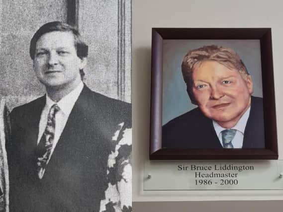 Sir Bruce Liddington was the headteacher of Northampton School for Boys between 1986 and 2000. Pictures by NSB.