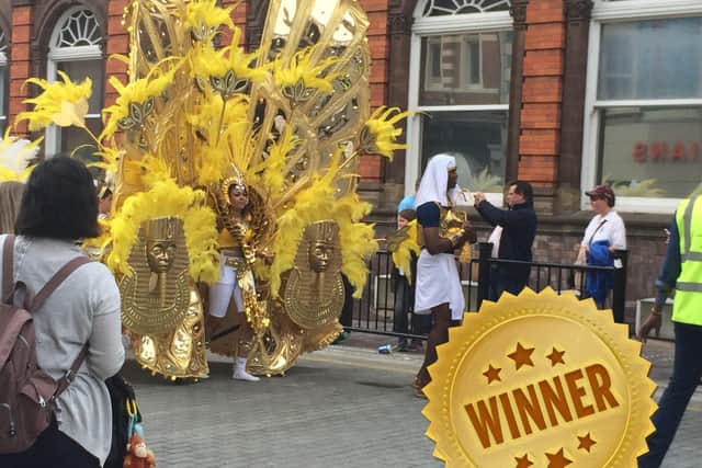 The winner of the competition was taken at the 2016 parade.