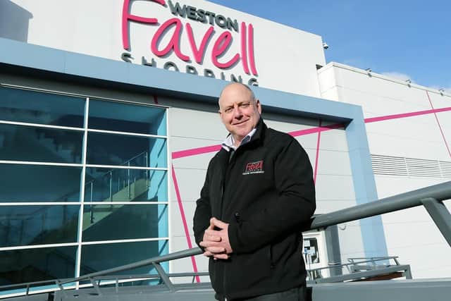 Weston Favell Shopping Centre manager Kevin Legg