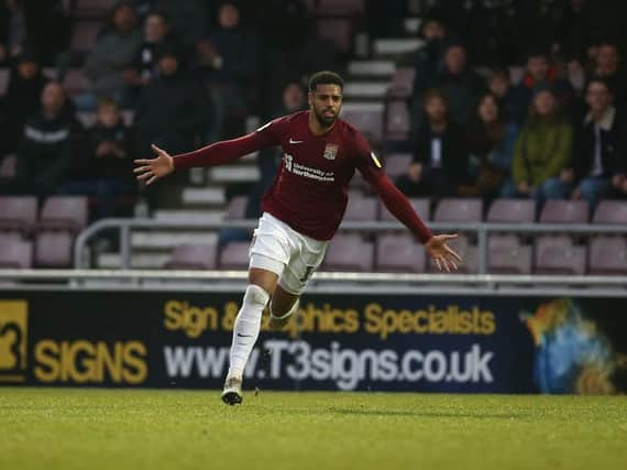 Vadaine Oliver scored eight goals for the Cobblers last season
