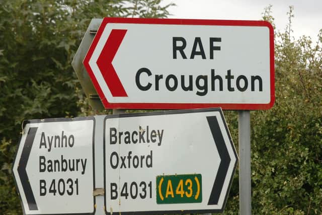 RAF Croughton is used as a secretive listening post by the US government