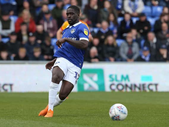 Former Oldham Athletic midfielder Christopher Missilou joined the Cobblers this week