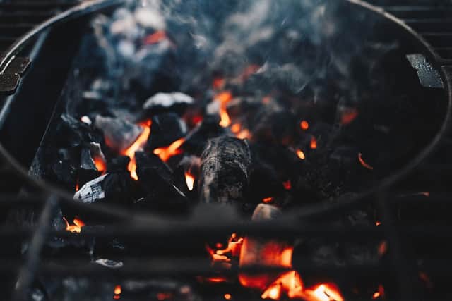 Hot barbecue coals can cause fires if not safely disposed of. Photo: Pixabay
