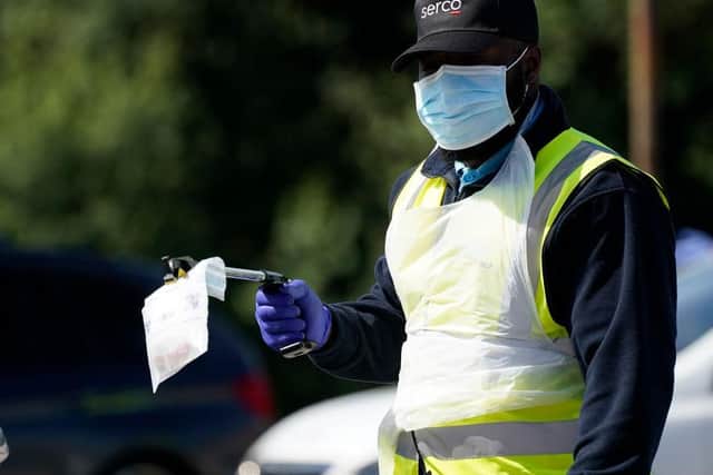 Covid-19 testing has been ramped up with walk-in units in Northampton and Kettering town centre "until further notice". Photo: Getty Images
