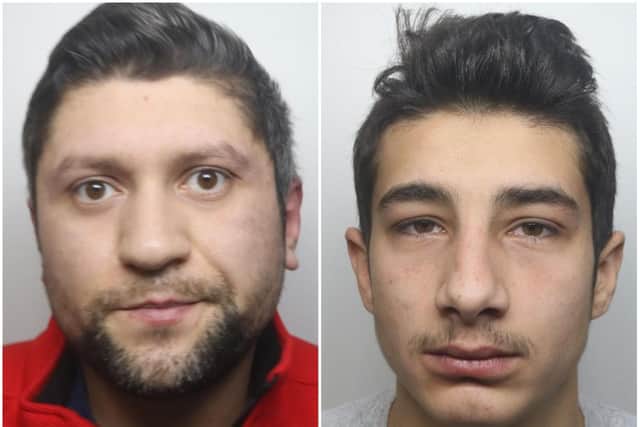 Florin Velea (L) and Cosmin Arsenie (R) claim they were so drunk they don't remember beating their two victims unconscious.