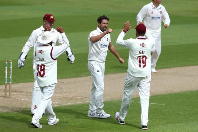 Ben Sanderson was in the wickets again