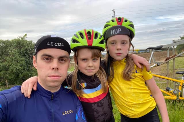 Tom was out riding with his daughters when he was threatened by a driver in Wellingborough