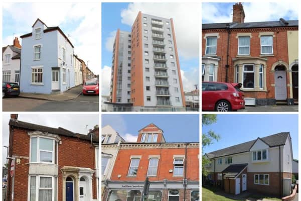 Northampton estate agents are selling a selection of properties in the town for less than 100,000