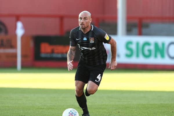 Alan McCormack was in fine form during Town's comeback at Cheltenham.
