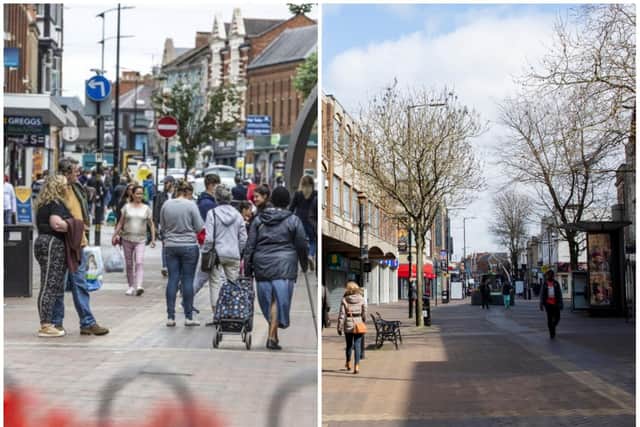 A second lockdown could leave Northampton town centre deserted again