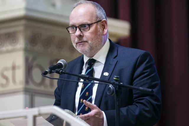 Borough Council leader Jonathan Nunn