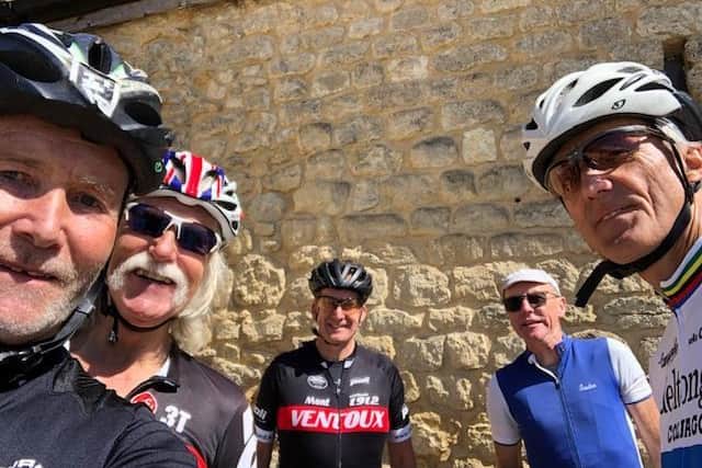 The cyclists will be taking on a lengthy challenge.