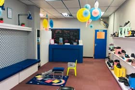 Zap and Toes in Towcester has plenty of space for children to try on shoes safely
