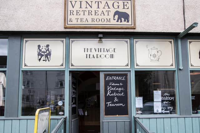 The shop and tearoom is based in Lower Harding Street