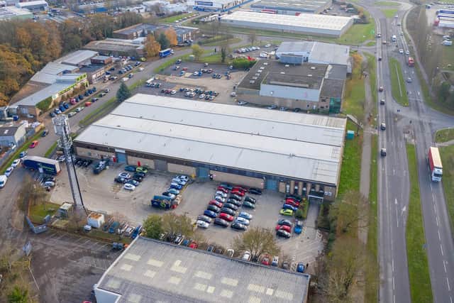One of the multi-let estates in Northampton acquired by JR Capital and Chancerygate's fund