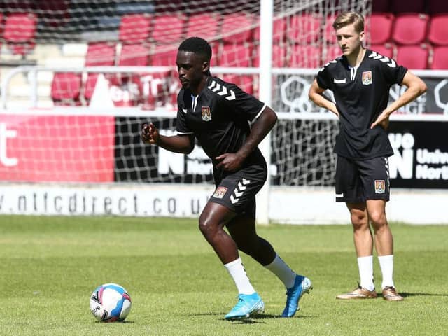 Christopher Missilou joined up with his new team-mates on Thursday.
