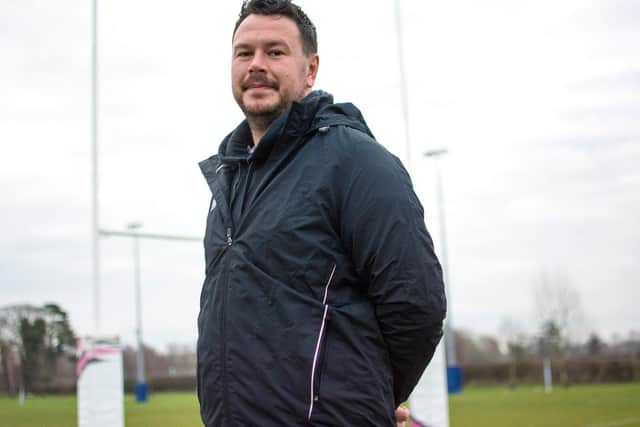 Moulton College head of rugby Phil Powell