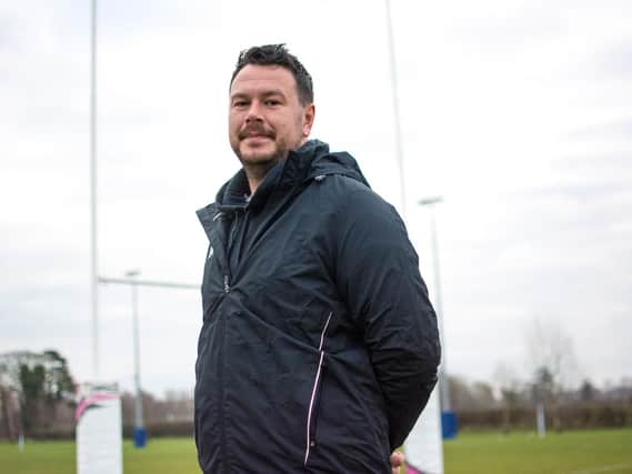 Moulton College head of rugby Phil Powell
