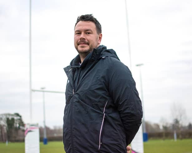 Moulton College head of rugby Phil Powell