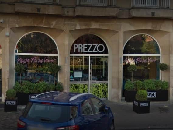 Prezzo in Northampton is one of only 35 to reopen for now