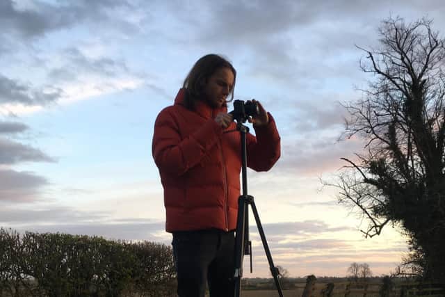 Isaac Williams was inspired by the Northamptonshire landscape to create a short film.
