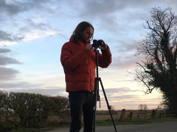 Isaac Williams was inspired by the Northamptonshire landscape to create a short film.