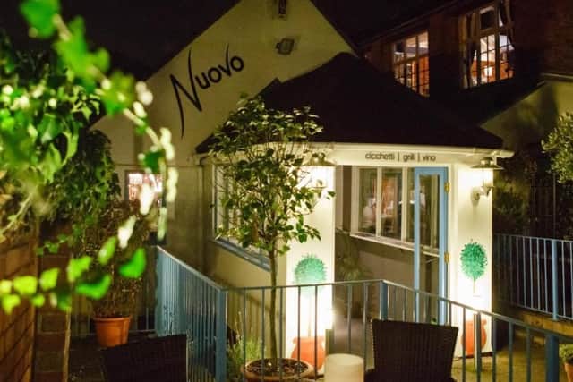 Nuovo Italian restaurant on Abington Street, Northampton