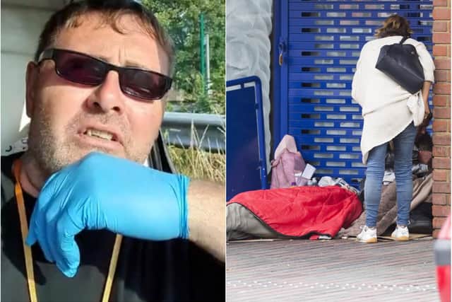 The organiser of homelessness charity Project 16:15 Stan Robinson says the town's emergency weather shelter should be opened during heatwaves.