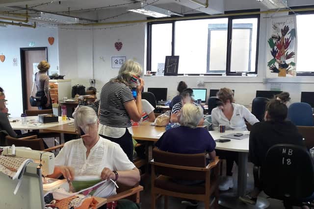 The support group works closely with women who have had troubled backgrounds.