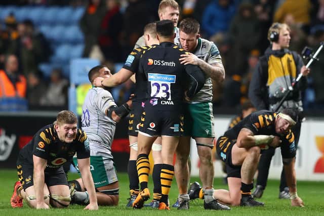 Saints won at Wasps in January