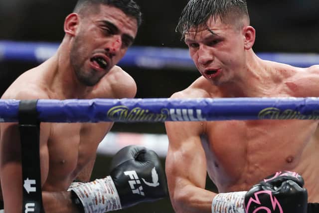 Kieron Conway was a convincing winner on Friday night (pictures: Mark Robinson/Matchroom Boxing)