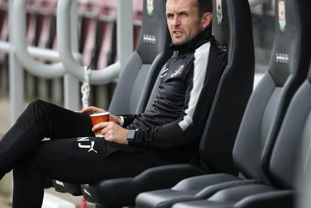 Nathan Jones, Luton Town manager.