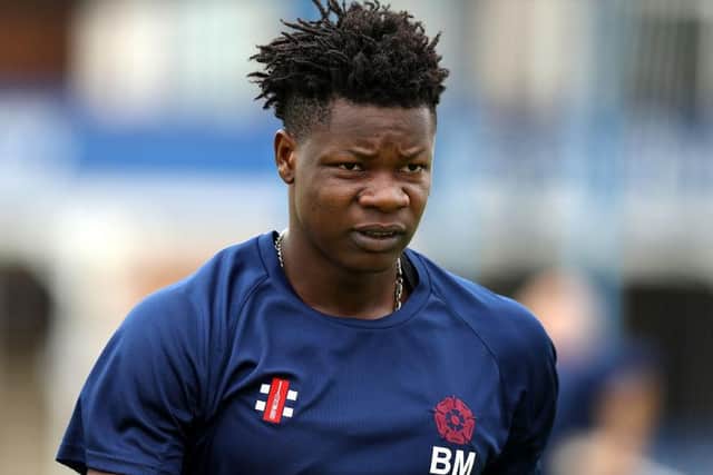 Blessing Muzarabani claimed four wickets for Northants