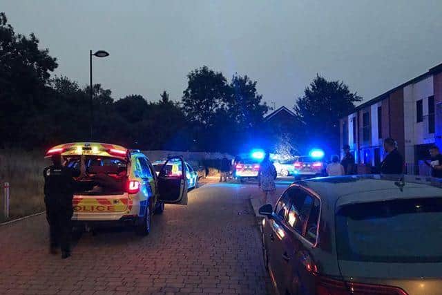 Police ended the pursuit in Upton.