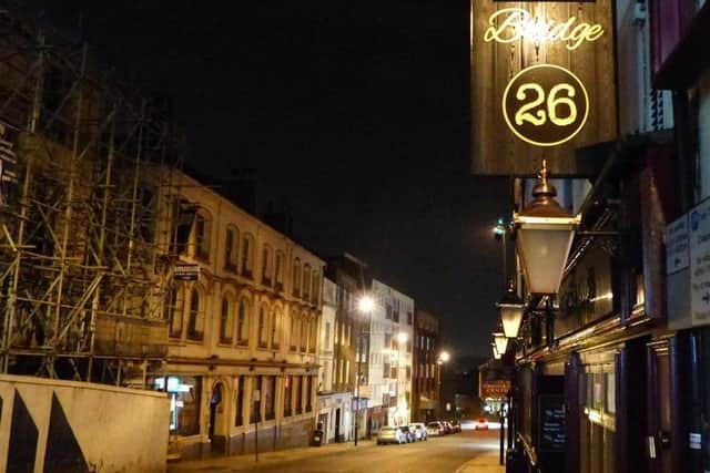 Northampton's night time economy has been awarded for the third year in a row. Photo: Benji Dotan.