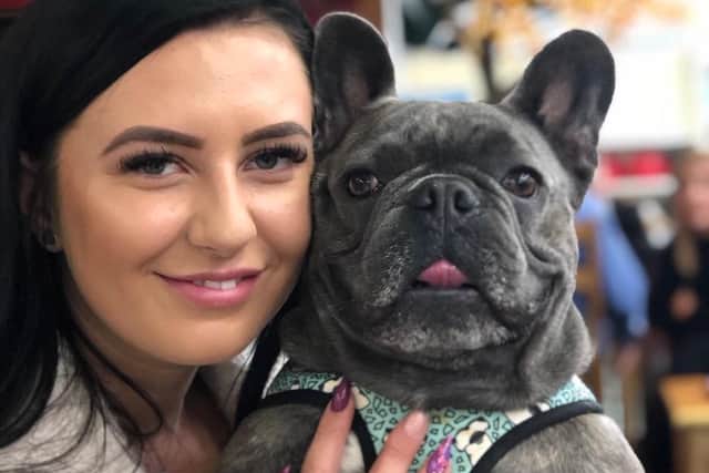 Georgia pictured with Reggie.