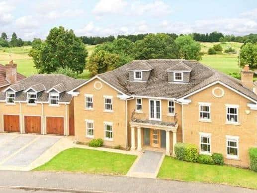 This five-bedroom house in Collingtree Park has a self-contained one-bed annexe, three garages and its own gym — and will set you back £1,200,000.
Marketed by: Michael Graham, Northampton