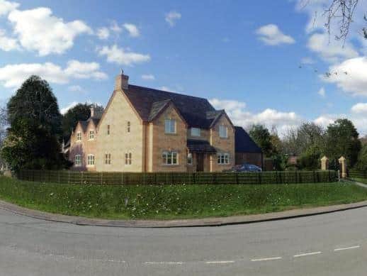 This five-bedroom property in Great Brington is not even built yet but will be a high-quality bespoke family home with its own cinema and a playroom in the basement. The cost? £1,200,000.
Marketed by Carter Jonas, Northampton