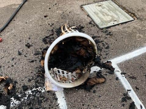 The burnt basket